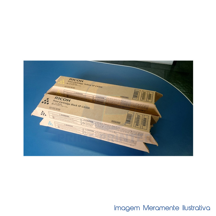 kit de toner original ricoh spc430dn 04 cores cmyk originais sp c4